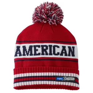 American Rugby Pom Beanie