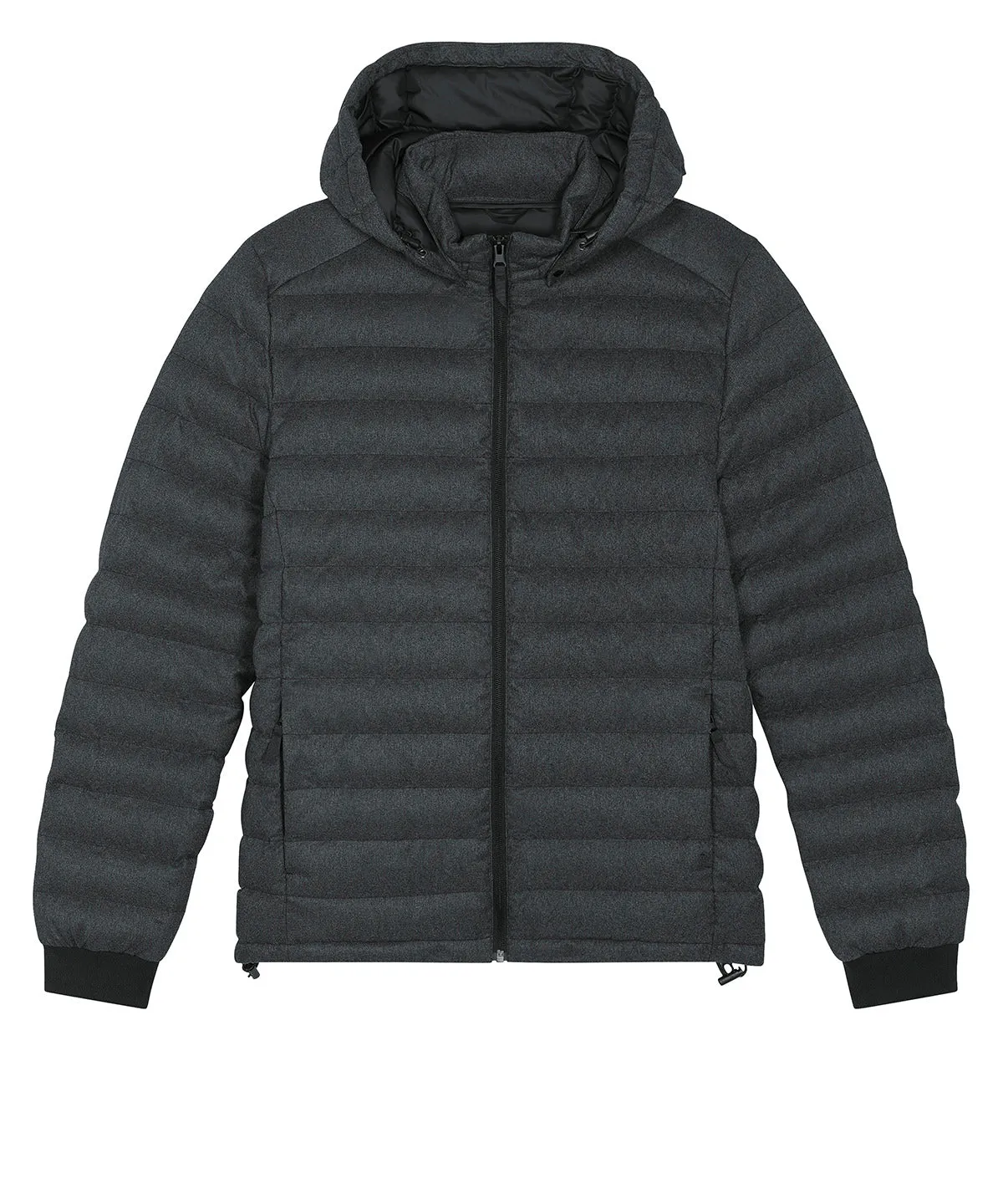 Dark Heather Grey - Stanley Voyager wool-like jacket (STJM889)